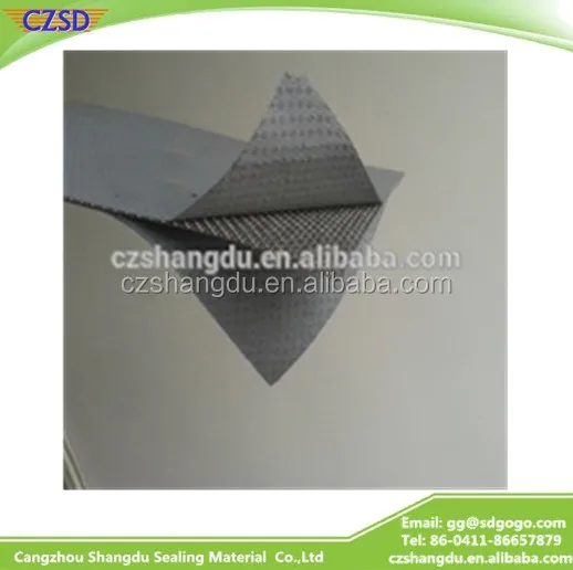 SD reinforced graphite sheet used for graphite gasket,graphite gasket material