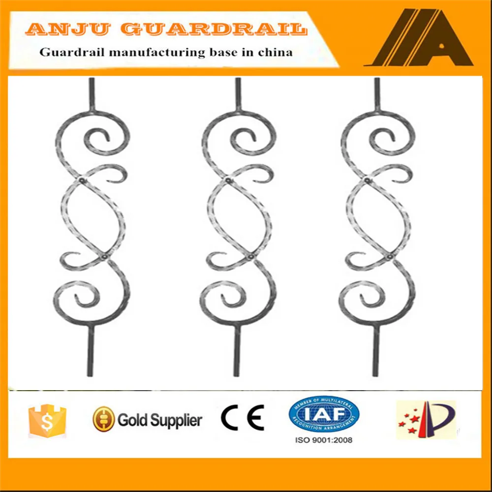 AJFP-03 забор чертеж конструкции, декоративные чугунные ворота, ограждения дизайн