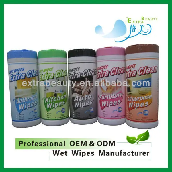 бытовая чистые влажные салфетки мокрой ткани серии