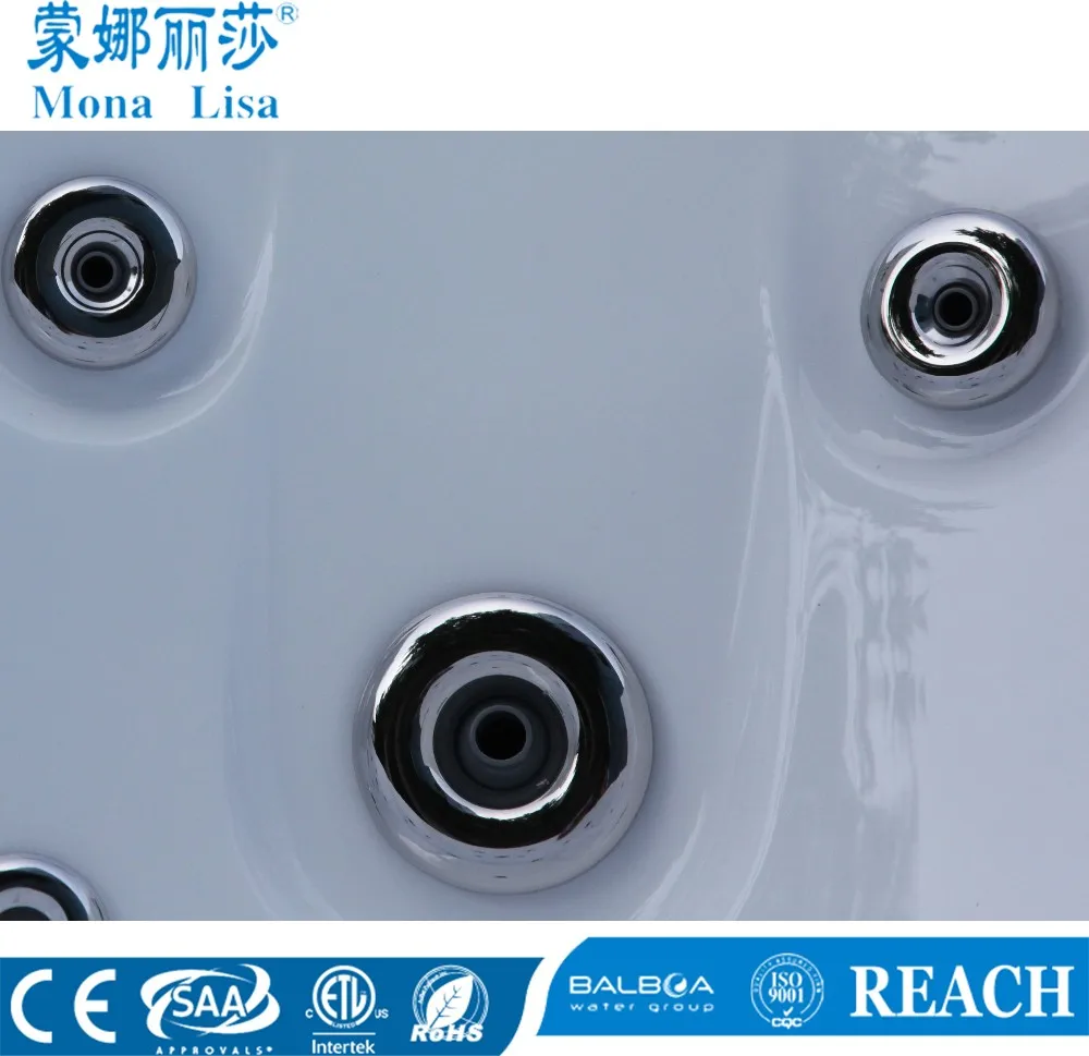 Monalisa portable whirlpool home spa square shaped M-3352