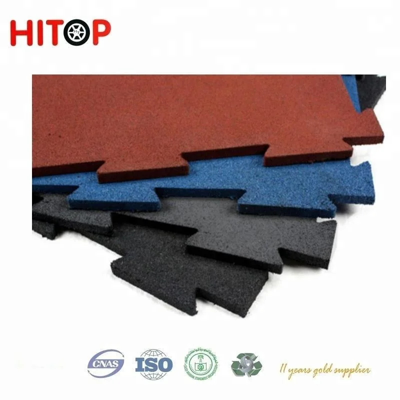 
interlock sport rubber floor 