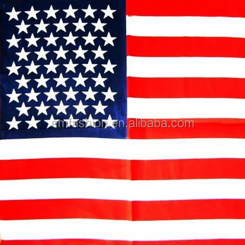 Spain Genmary Portugal National UK USA Brazil National Flag Print Headband Bandana