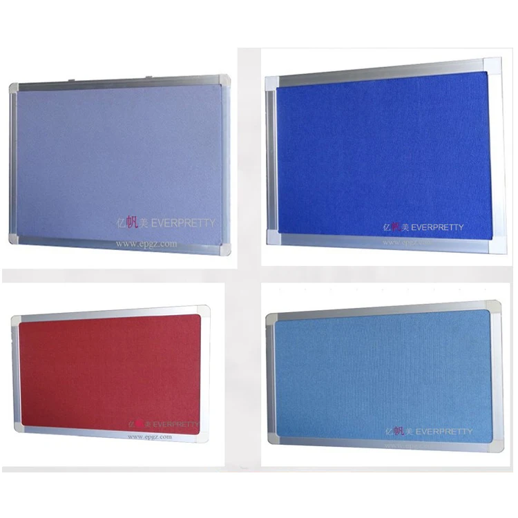 
Wood Frame Fabric Pin Board, Wooden Frame Cork Board, Wooden Bulletin Board 