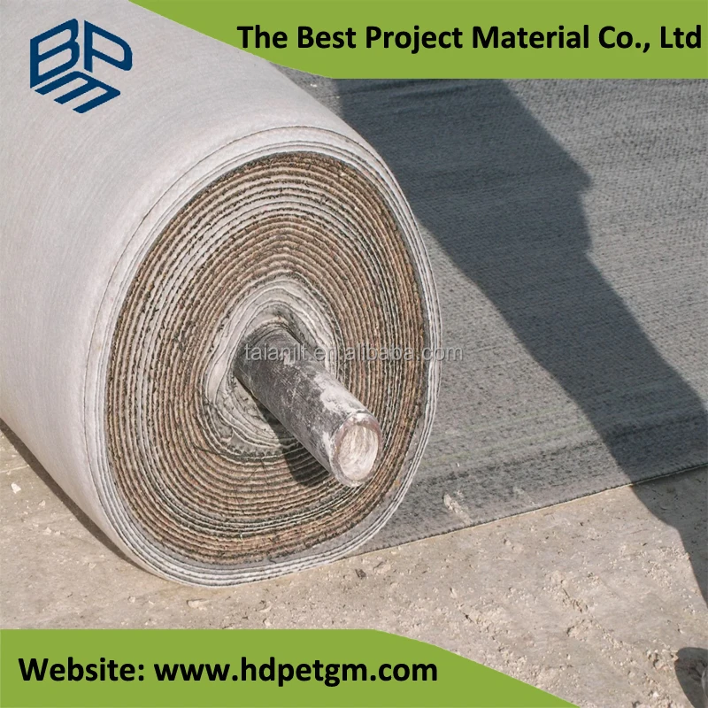 Bentonite Waterproof Pad (gcl) Geosynthetic Clay Liner for Basement