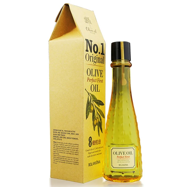 ROLANJONA bulk wholesale multi-purpose moisturizing nourishing hair face body care best pure organic spanish olive oil