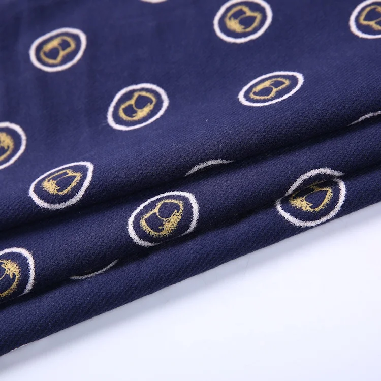 Жаккардовые тканые мультфильм стиль в наличии Трикотажные Пользовательские хлопок печатных ткань для детей платье