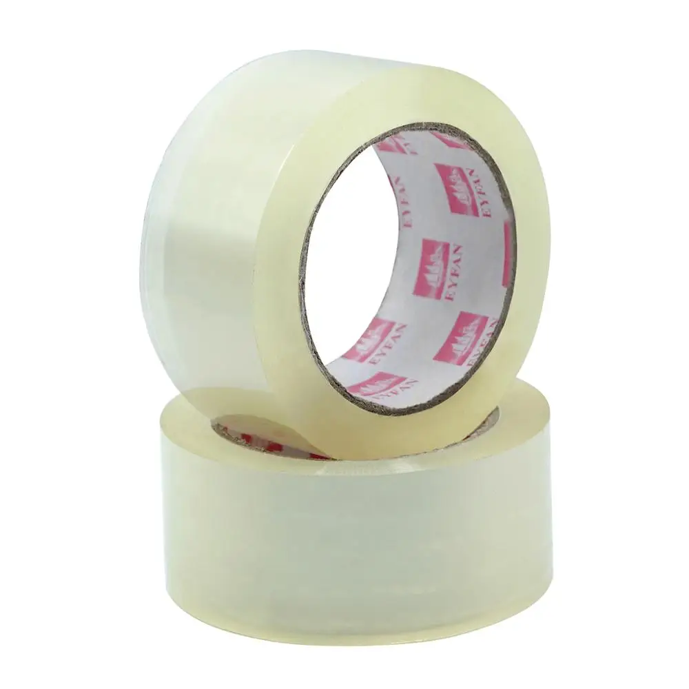 3%  Discount Quality Guaranteed Transparent Adhesive Glue BOPP Material Package Packing Tape adhesive bopp tape