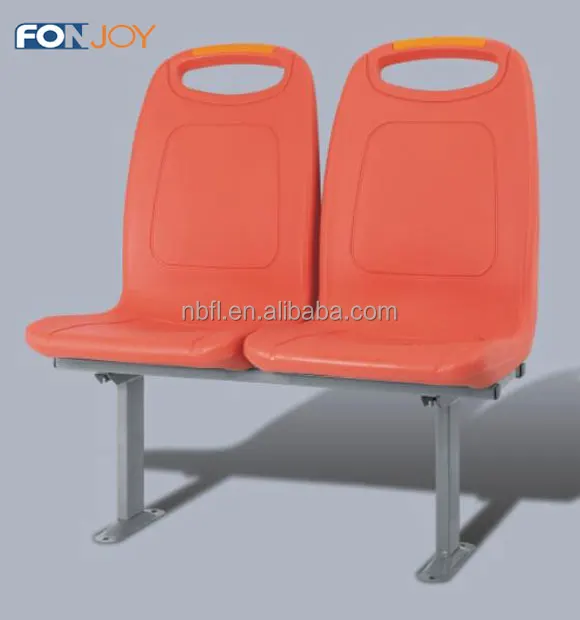 
PE blow molding 400mm width plastic school bus seat 