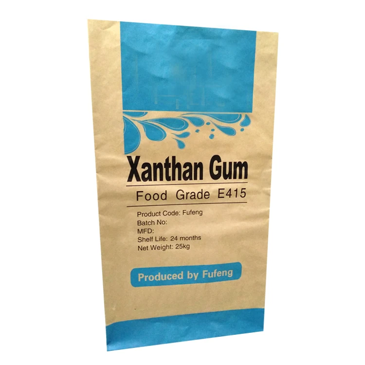 Multi layers kraft paper bag bamboo paper bag  charcoal kraft paper bag