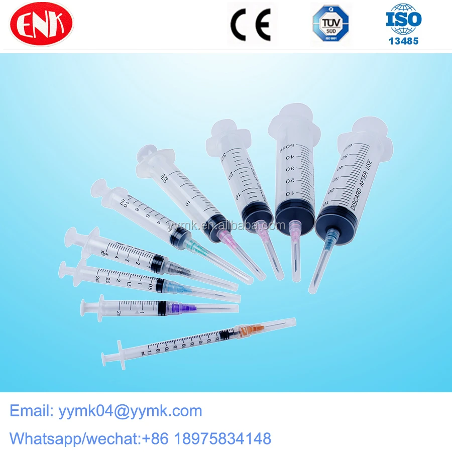 Одноразовый пластиковый наконечник шприца Luer Slip & Lock