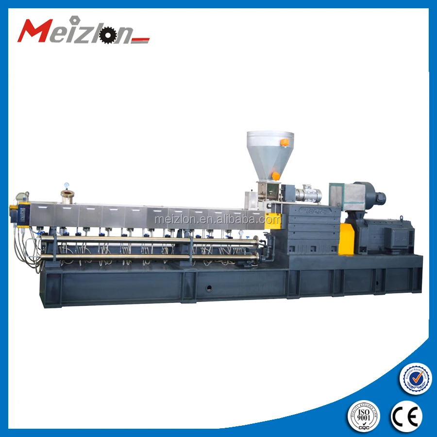 Parallel Counter Rotating Twin Screw Extruder For Sale