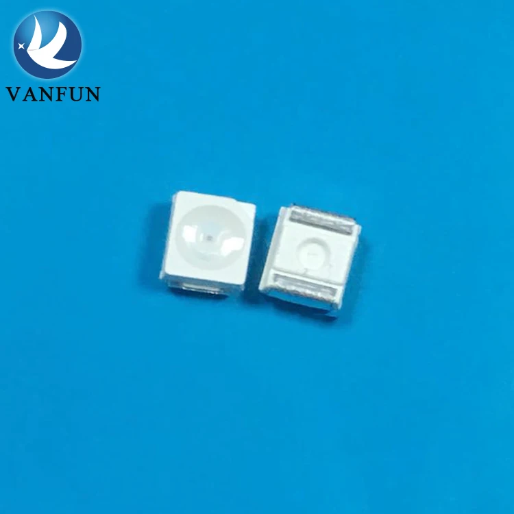 Shenzhen vanfun encapsulation led diode series SMD 3528 RGB Saman Epistar chips led diodes for commerical lighting