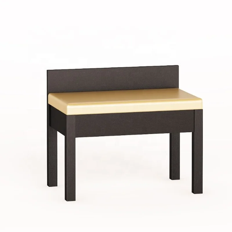 Hot sale luggage bench with PU leather for Hotel furniture bedroom sets