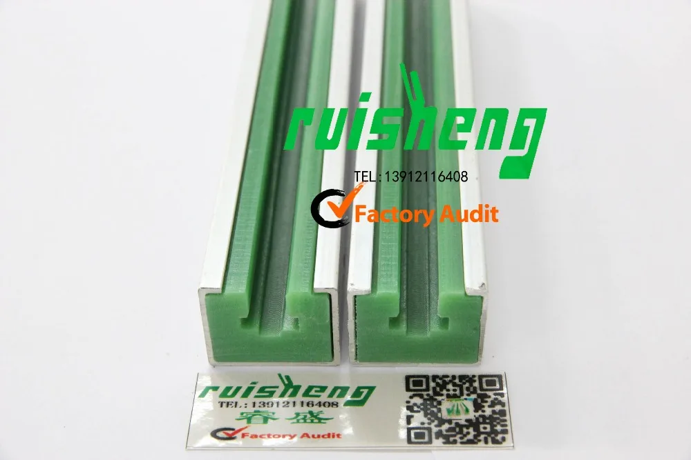 uhmwpe sliding conveyor guide rails/chain guide/uhmwpe plastic roller chain supplier