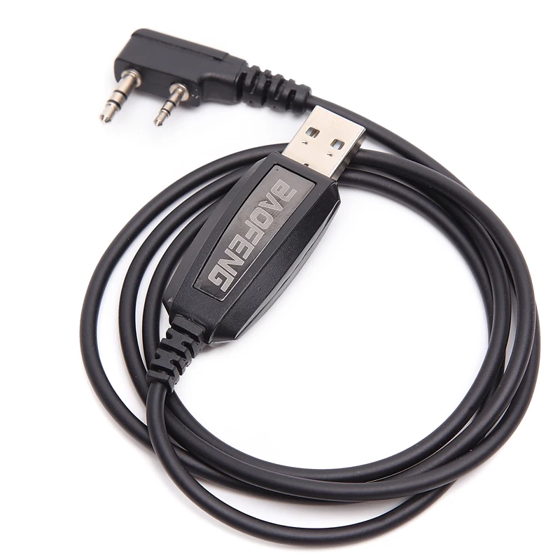 Оригинальный Baofeng USB Кабель для программирования компакт-диск с драйверами CB радио UV-5R UV-82