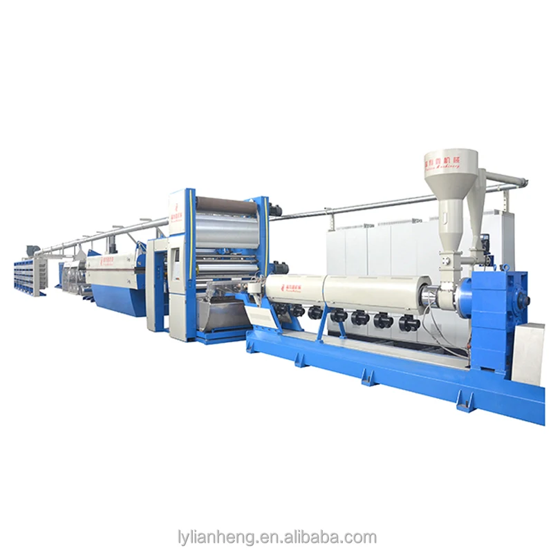
 Машина для производства плоской пряжи из ПП/экструдер  