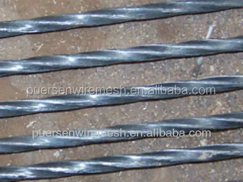 MS BAR SQUARE TWISTED 6 MM 8 MM