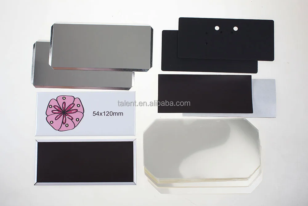 angular 54x120mm rubber magnet button