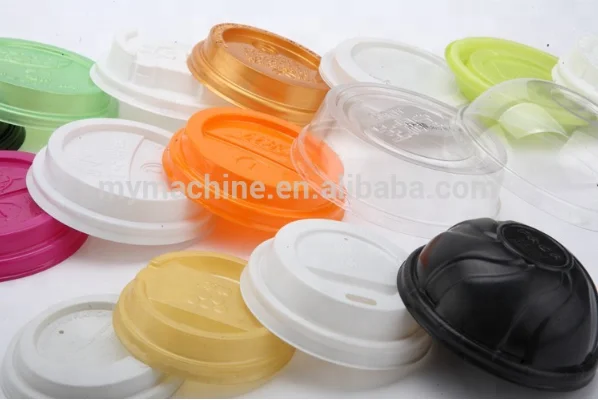 
Fully Automatic Cheap Disposable Plastic Cup Lid Making Machine 