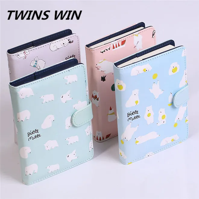 custom kawaii Office stationery Writing Plain Printed creative hand cover paper notebook with personalized logo