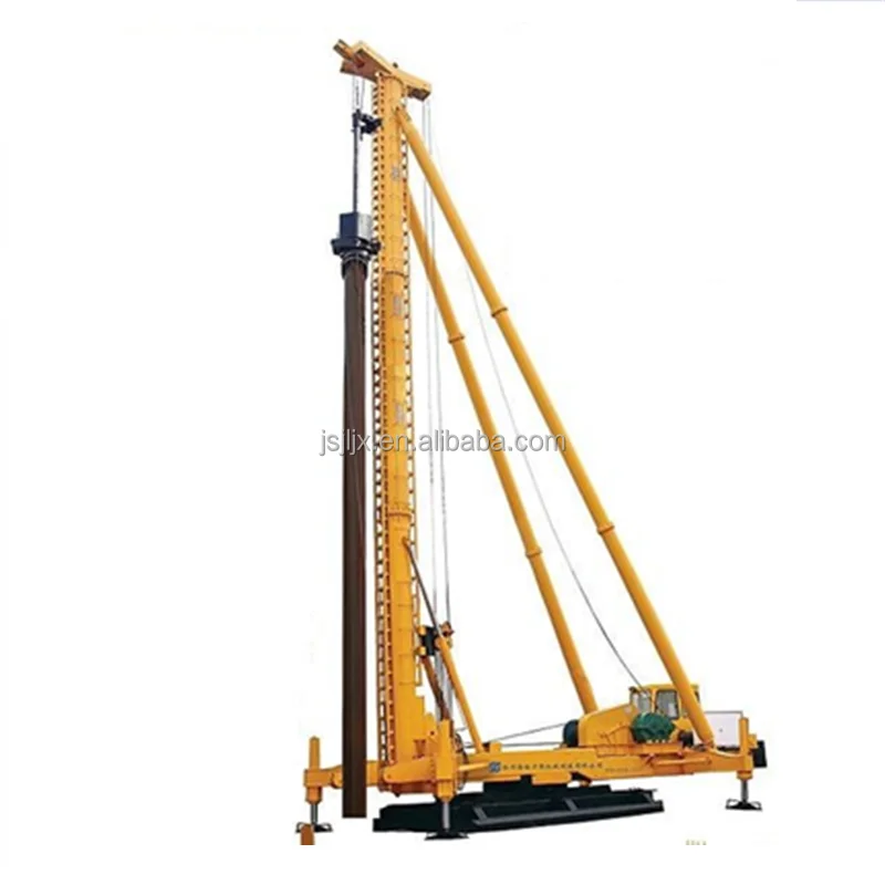Good condition hydraulic walking diesel pile driver for piling project