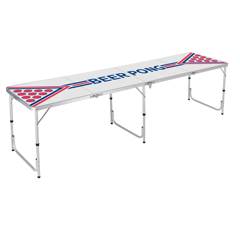 Складной Балконный легкий алюминиевый стол для beerpong