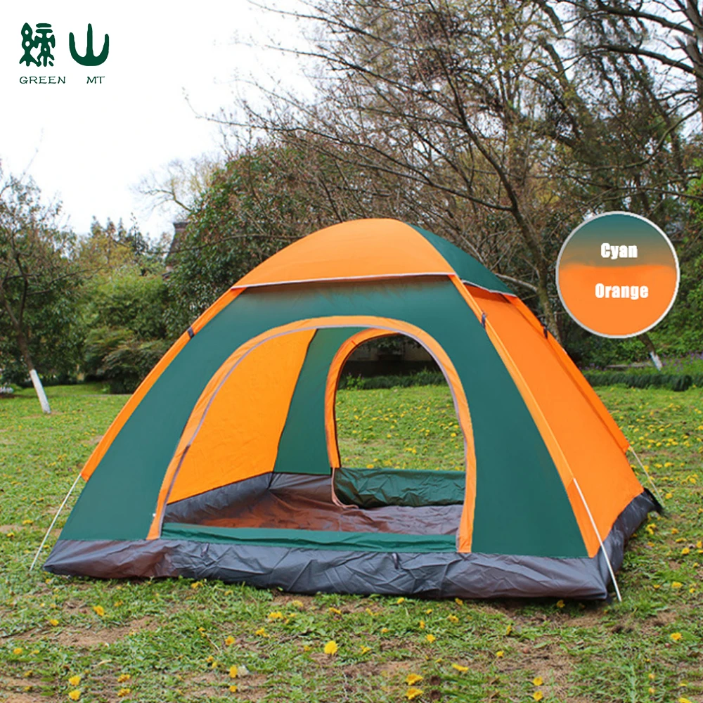 Wholesale Custom Printed Logo  UV Protection 1 2 3 4 Person Waterproof Folding Automatic Pop Up Outdoor Camping Tent