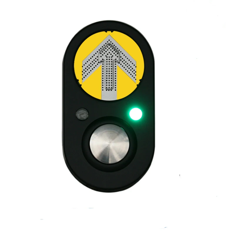 High Quality Yellow Arrow Steel Portable Traffic Pedestrian signal Push Button