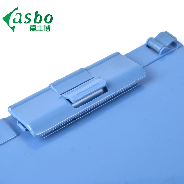 High quality customized a4 size double side medical mini plastic writing printed clipboard clip board with plastic clip