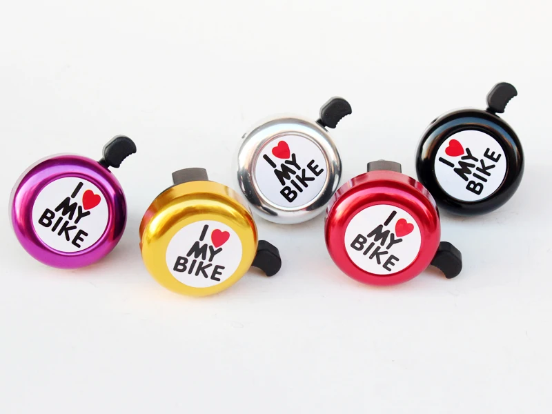 i love my bike bell steel Aluminum Alloy metal copper bicycle bell