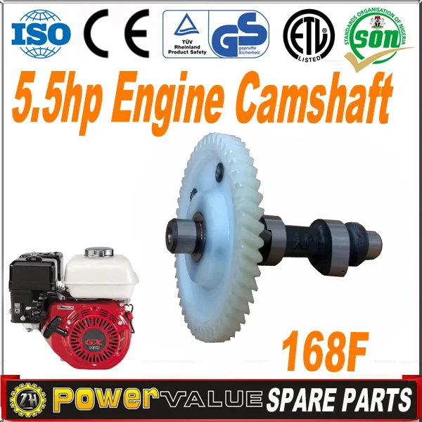 запасных частей 2014 5.5hp gx160 распределительного вала для бензиновых двигатель распредвала для ohv двигатель