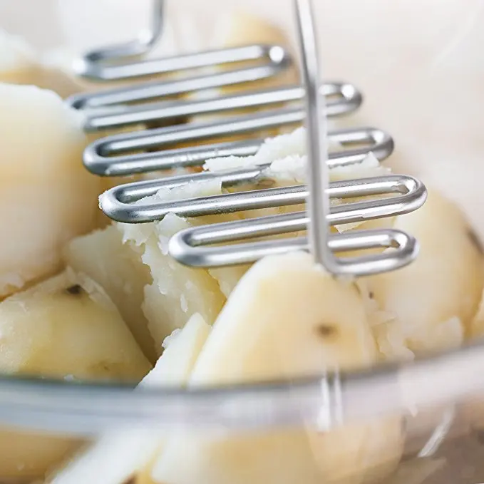 Premium High Grade Stainless Steel Fruit Mahser Potato Masher