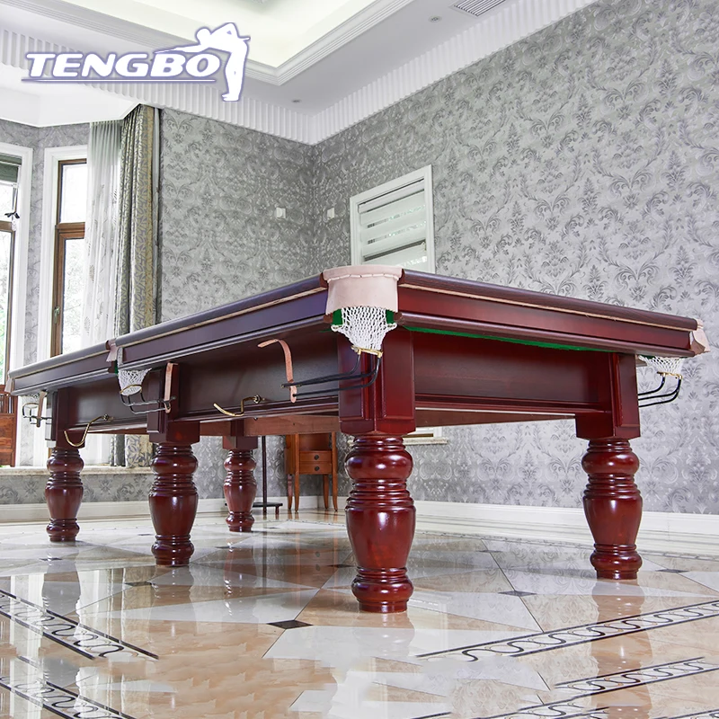 Solid wood slate billiard 8 ball pool table with cheap price for sale
