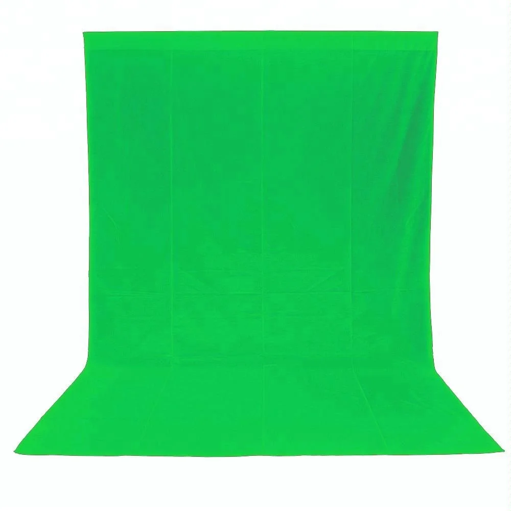 
10x20ft PRO 100% Pure Cotton Photo Video Studio Seamless Solid Muslin Backdrop Photo Studio Background--Green 