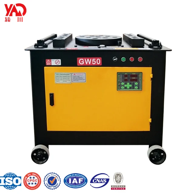 Adjust Angle From 0-360 Degree Durable Iron Bar Bending Machine /Steel Bar Bender Construction Equipment And Tools