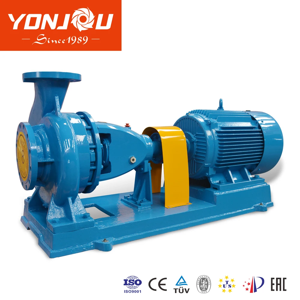 IS IH  Horizontal High Pressure SIngle Stage End Suction Electric Centrifugal Water Pump For Chemical liquid transfer