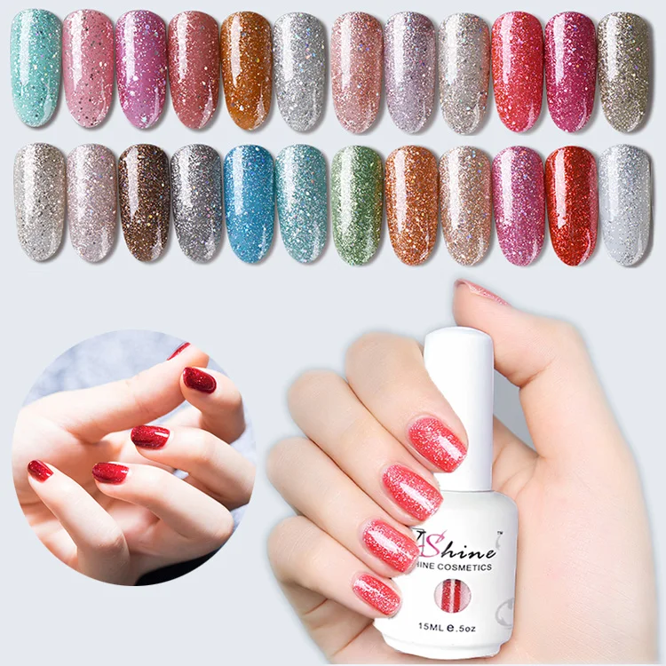 Bling Bling Color For Sweet ,Lovely,  Honey Girl Vogue  Soak Off Gel Polish