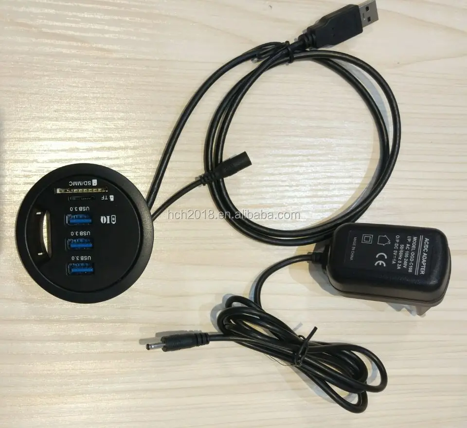 dustproof desk USB cable grommet