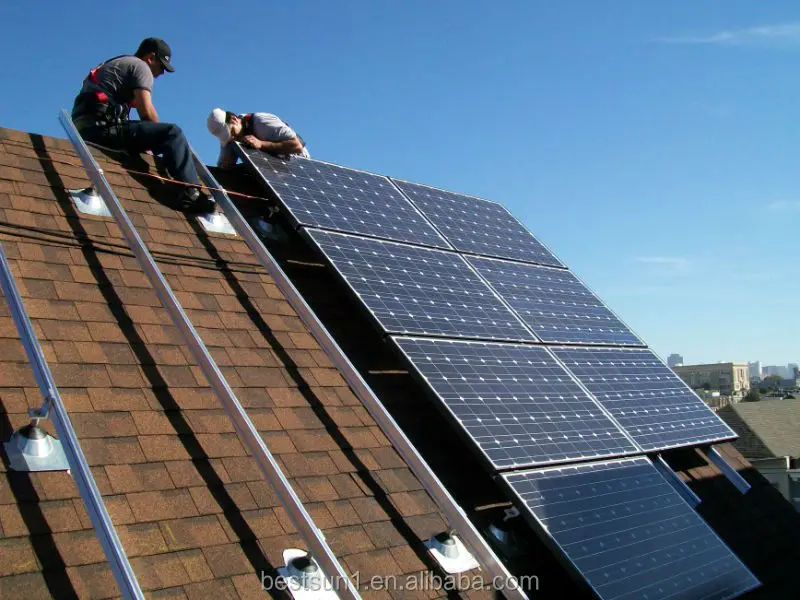 Photovoltaik product 10kw portable solar powered generator from solar panel manufacturer in China