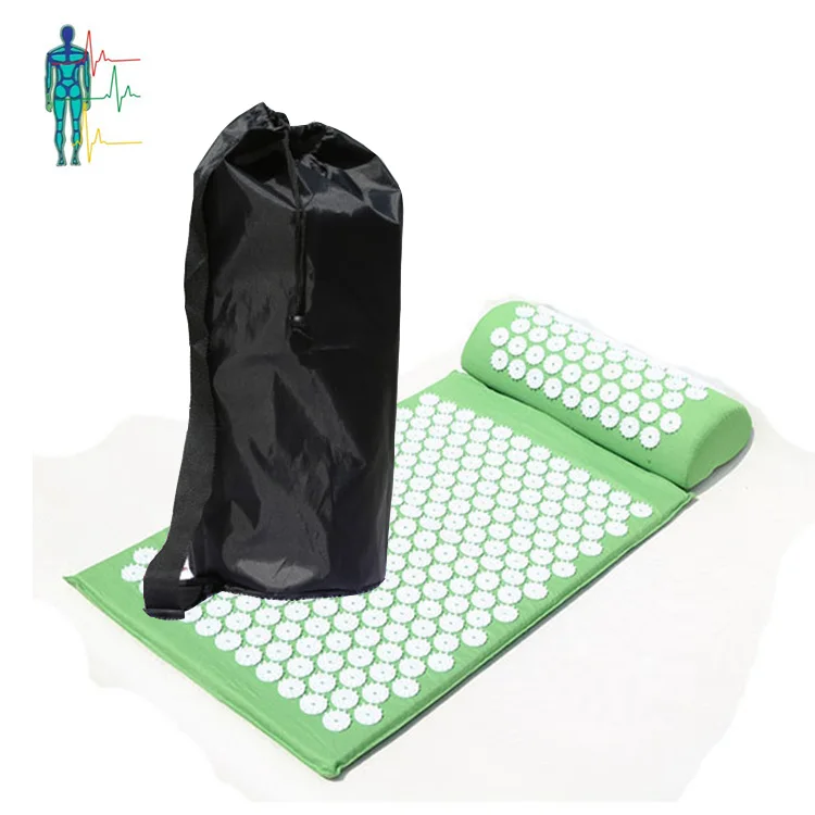 
Acupuncture Therapy Massager Mat Massage Cushion with Travel Neck Pillow 
