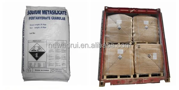 
Sodium Metasilicate Pentahydrate ,CAS # 6834-92-0 