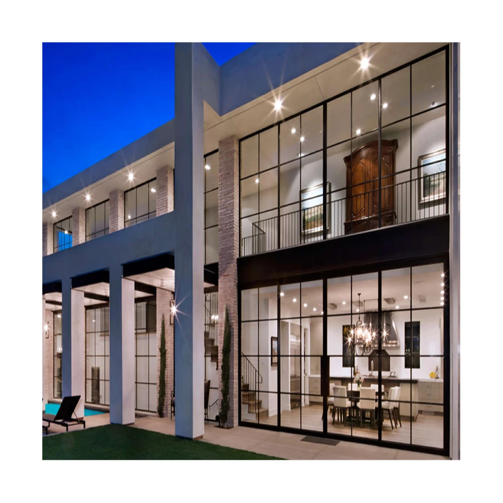 Luxury bakery boxes large glass window exterior door with opening window house window glass design