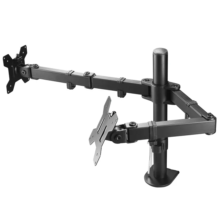 New Metal Desktop Dual Lcd Stand Monitor Mount