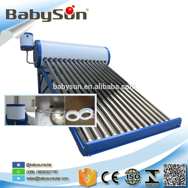 Manufacturing unpressurized solar heater Solar water boiler with new feeder tank CE certified