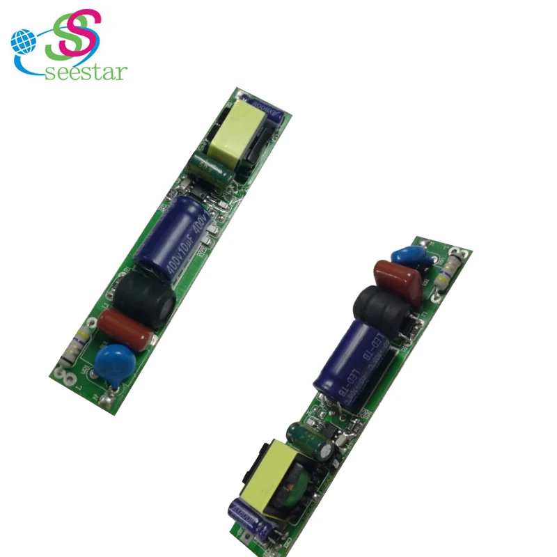 6-22W 60-260mA LOW PF No Flicker Constant Current T5 T8 Tube Light LED Driver Pass EMC led driver