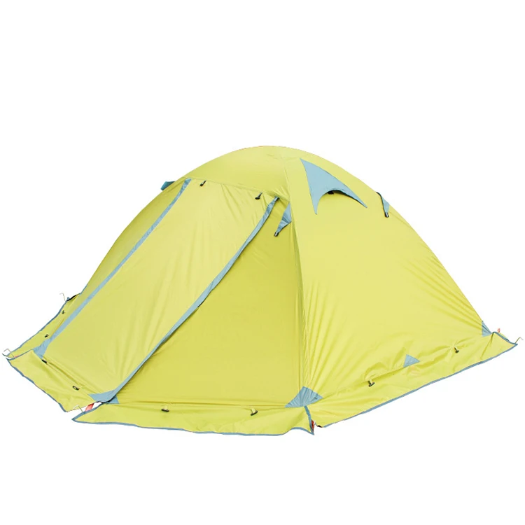 Поо Логотип Открытый Портативный растущий складной 2 человек зимний кемпинг палатка