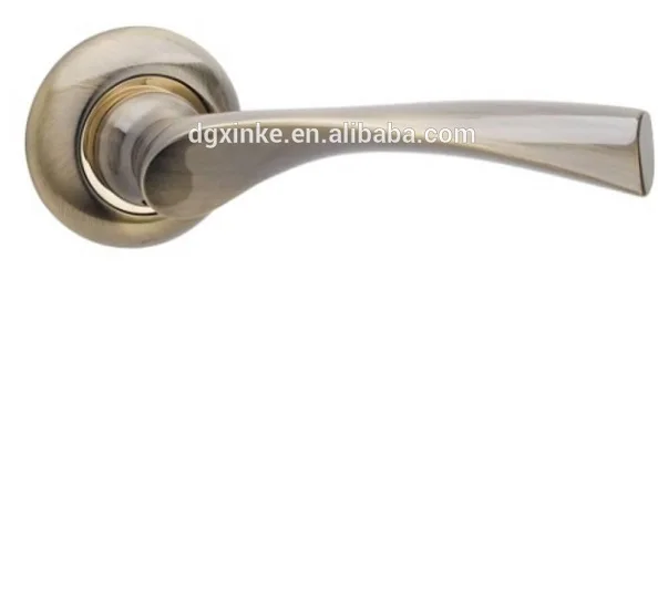 Stainless Steel Glass Double Sided Antique Brass Door Pull Handle