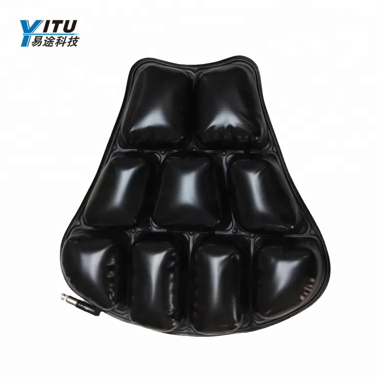 Air Motorcycle Seat Cushion Pressure Relief Pad Large for Cruiser Touring Saddle