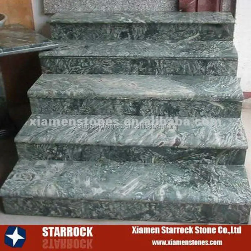 
Chinese Natural Polished Yellow Granite Stairs 