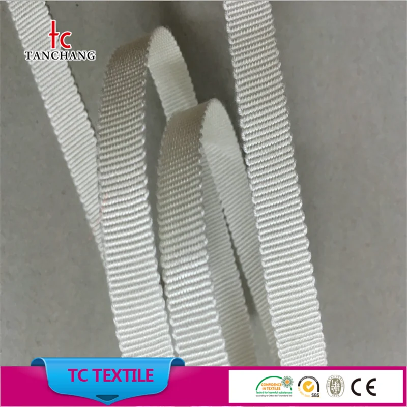 factory wholesale solid color grosgrain design cotton rayon petersham ribbon for garment TCMD04